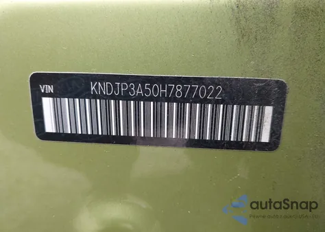 2017 Kia Soul + из США, поврежденный, VIN KNDJP3A50H7877022